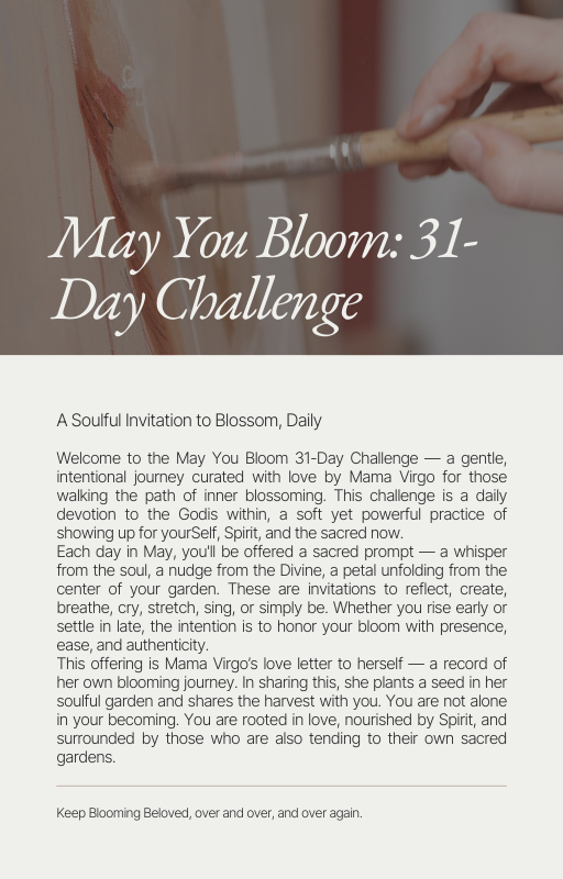 May You Bloom: A 31-Day Wellness Experience for the Godis